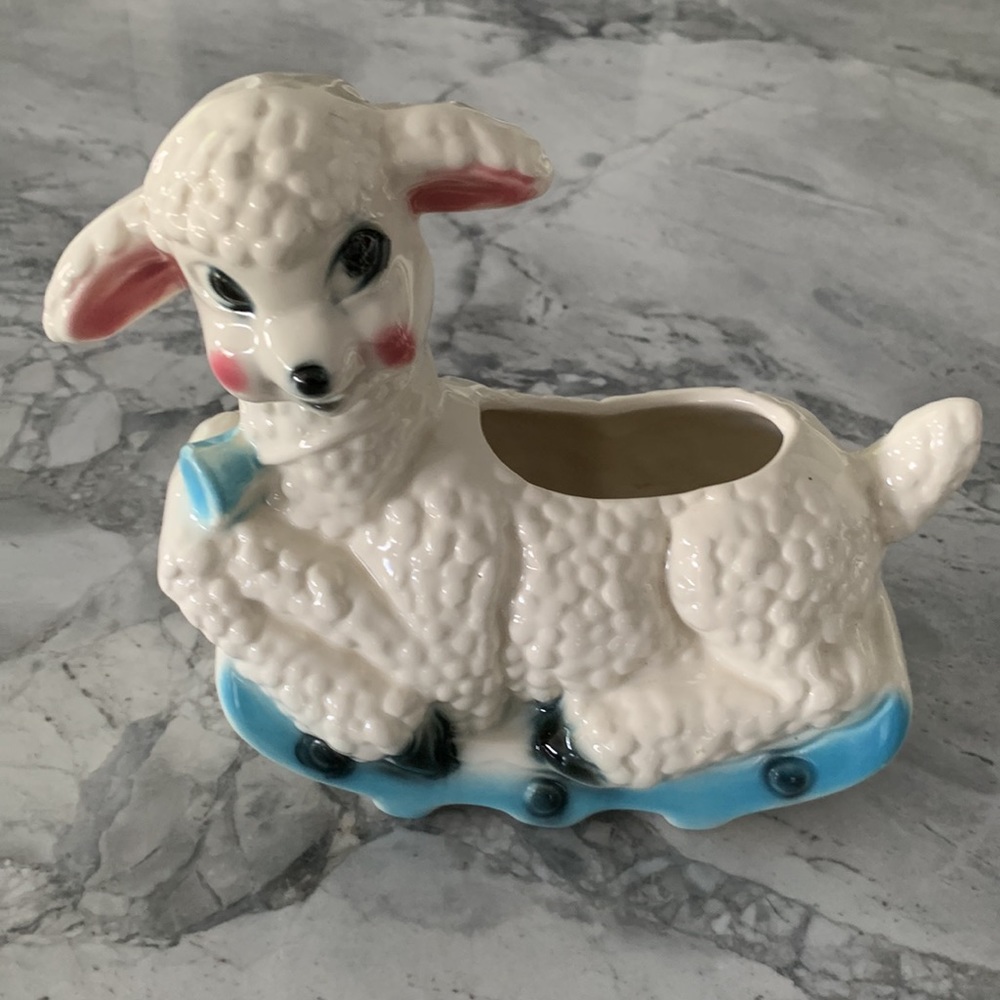1950’s Lamb Planter 🎉🎊Host Pick